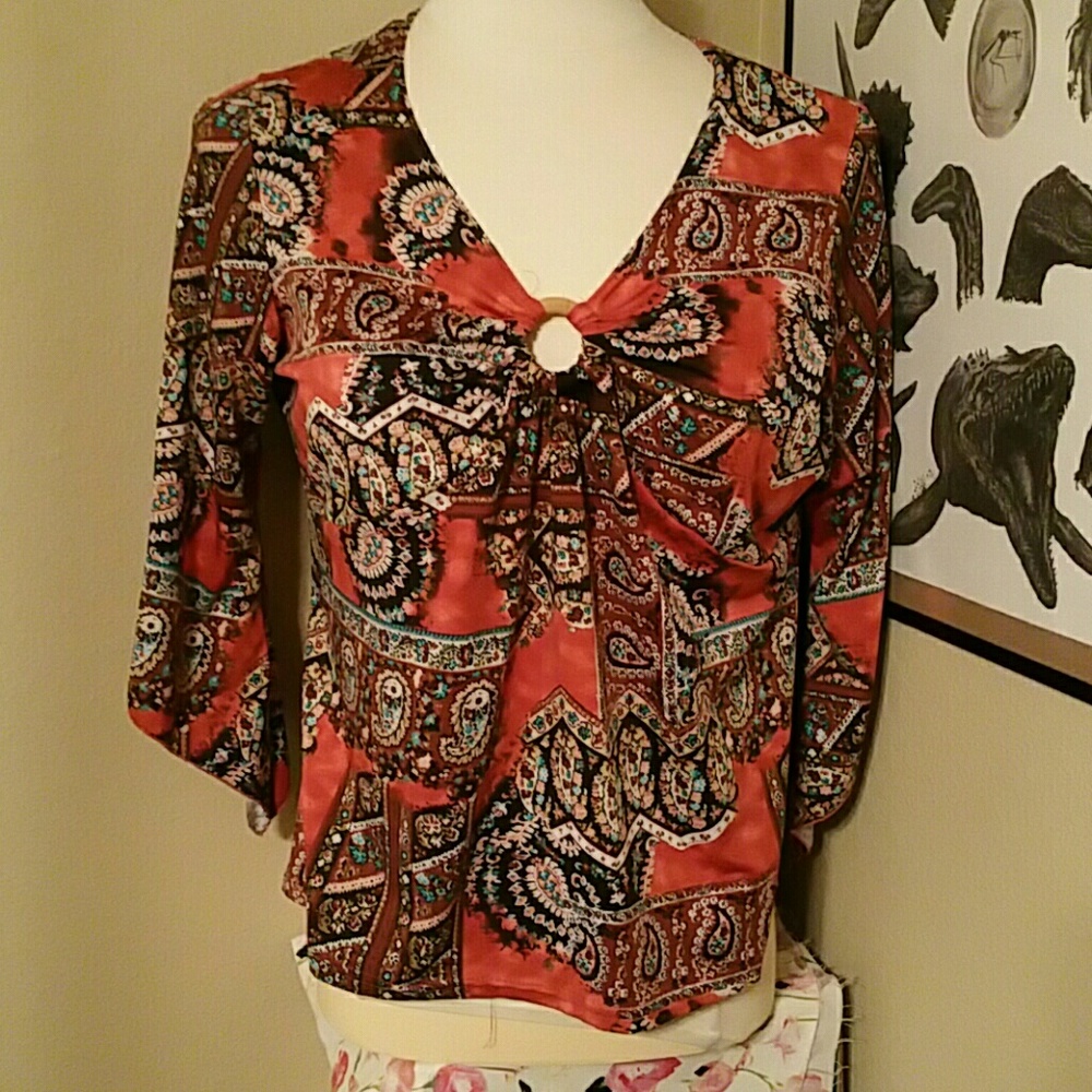 Dynamite Boho Blouse